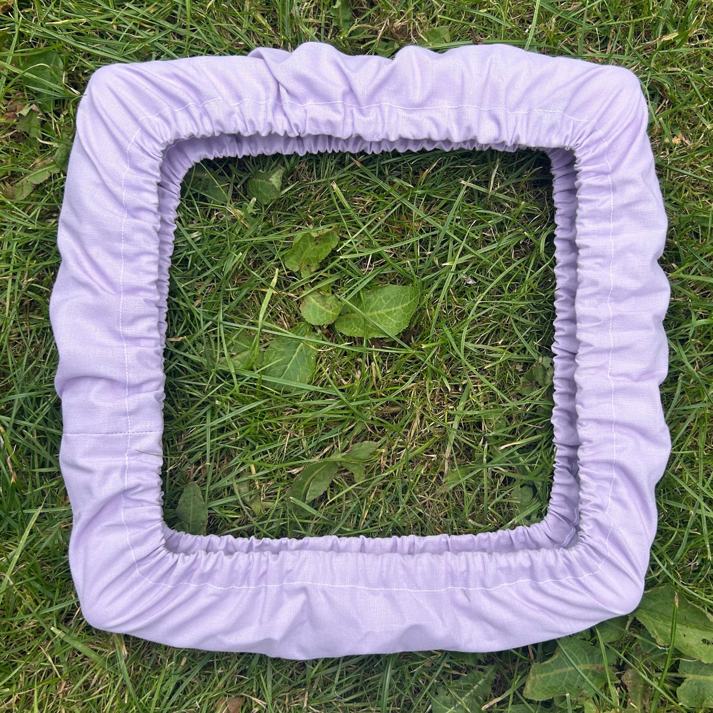 Wisteria Grime Guard (Available for Q-snaps and Nurge hoops)(white thread)