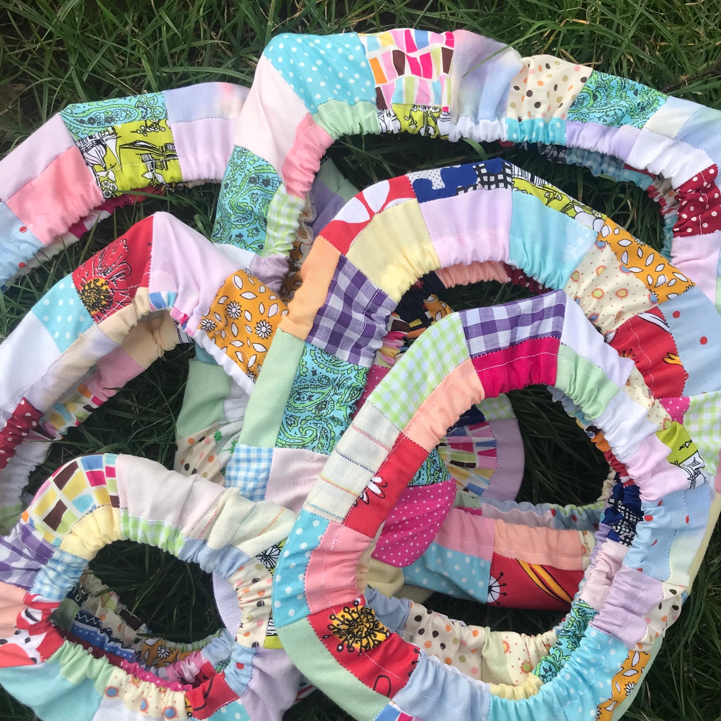 Arrietty patchwork grime guards (Available for Q-snaps and Nurge Hoops)