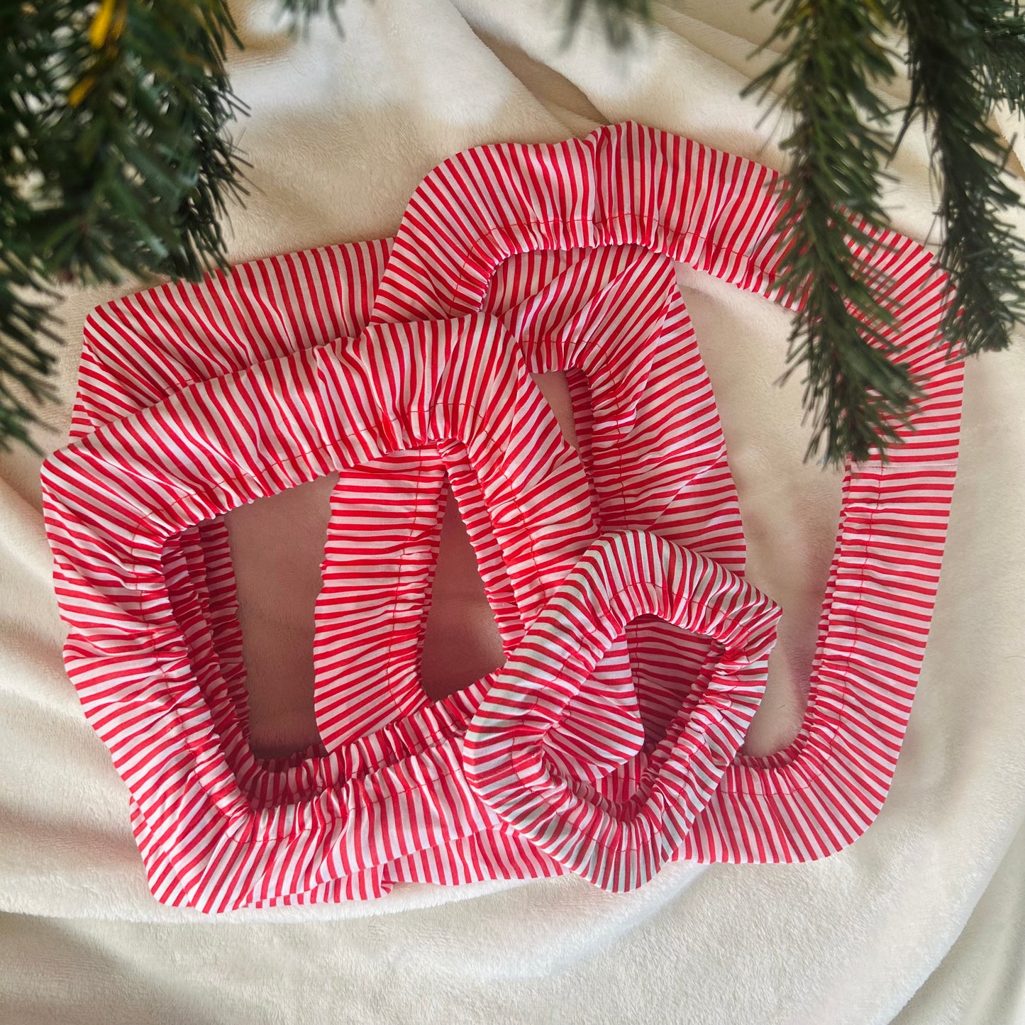 Candy Cane  Grime Guard (Available for Q-Snaps and Nurge Hoops)