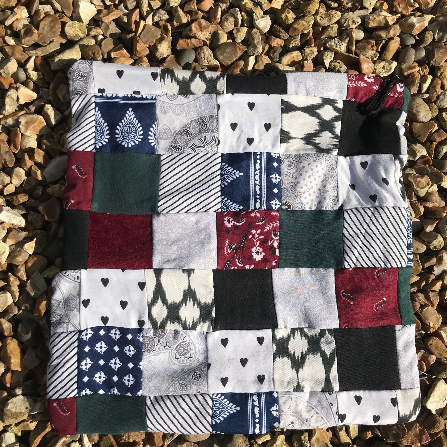 Coraline patchwork project bags