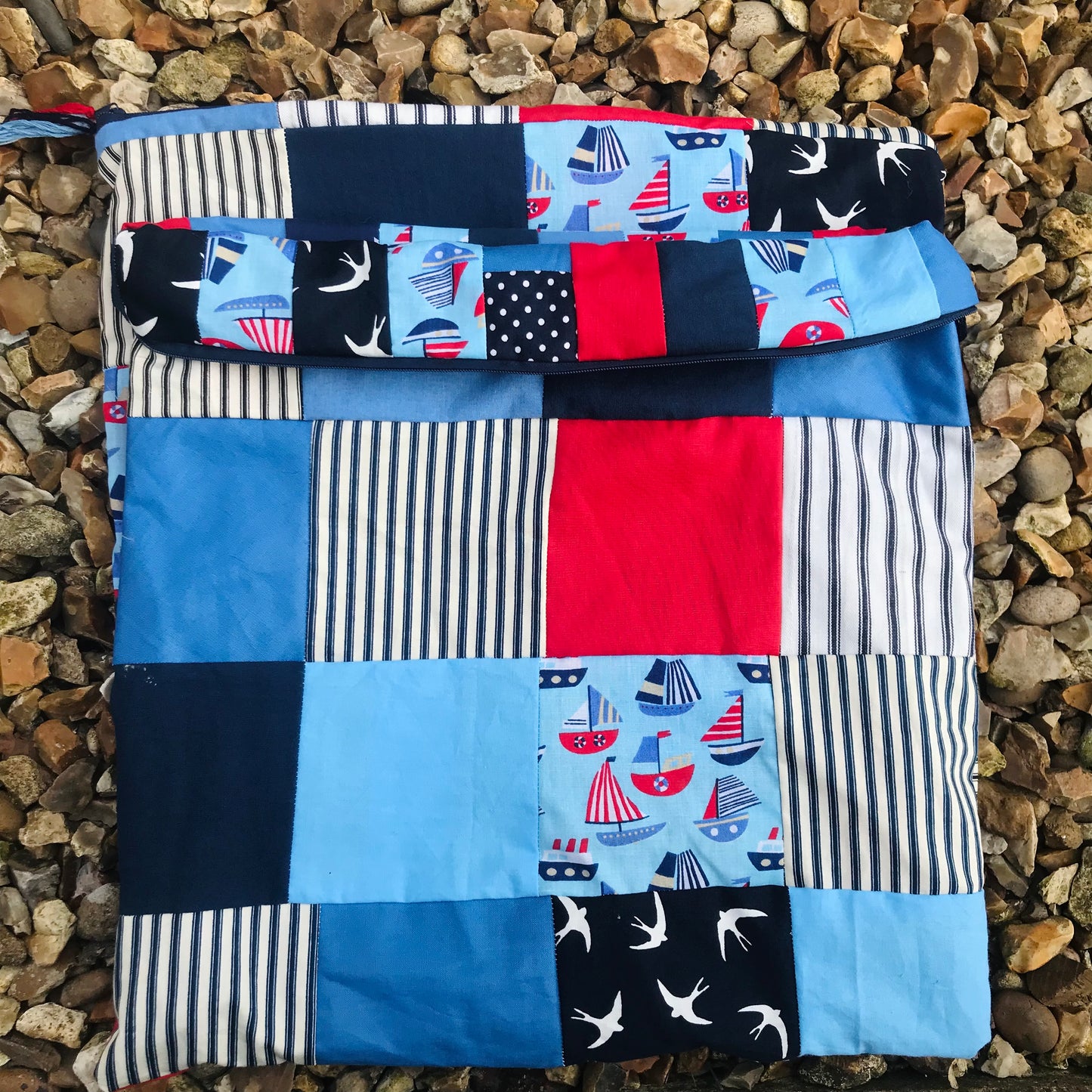 Clipper patchwork bag