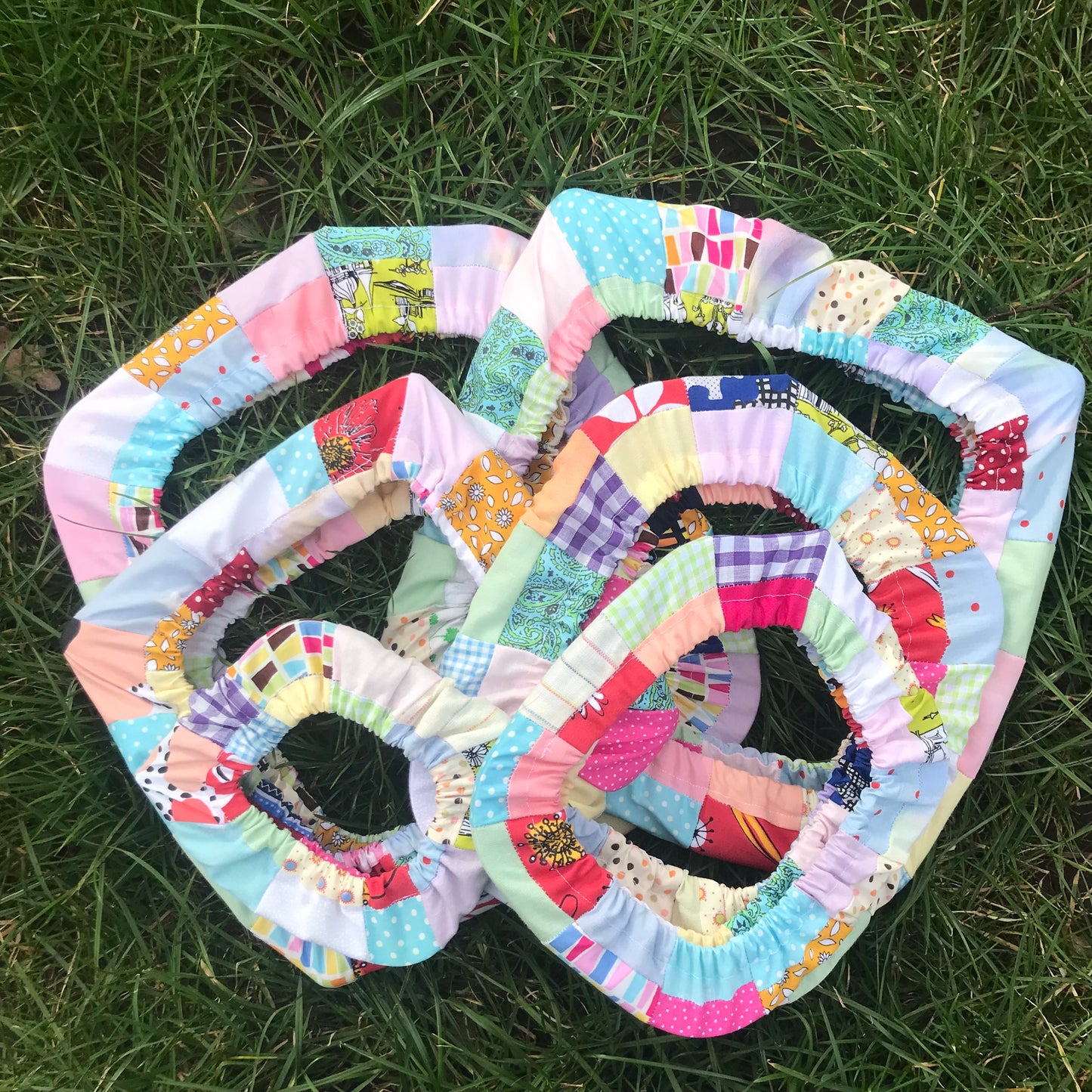 Arrietty patchwork grime guards (Available for Q-snaps and Nurge Hoops)