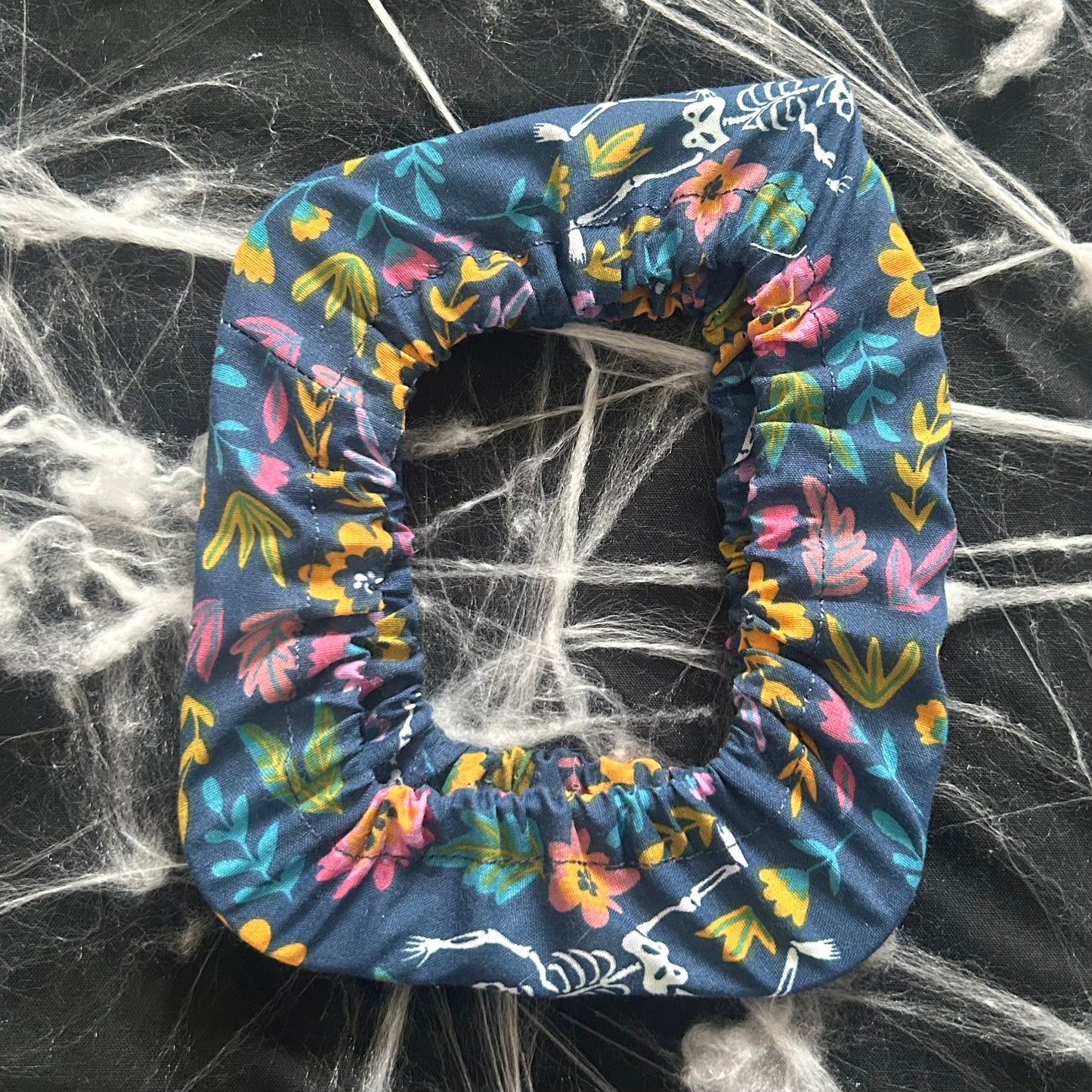 Floral dead (Navy) Grime Guard (Available for Q-snaps and Nurge Hoops
