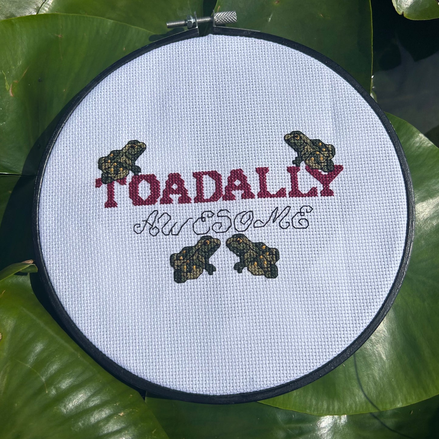 Toadally Awesome Cross-Stitch Kit