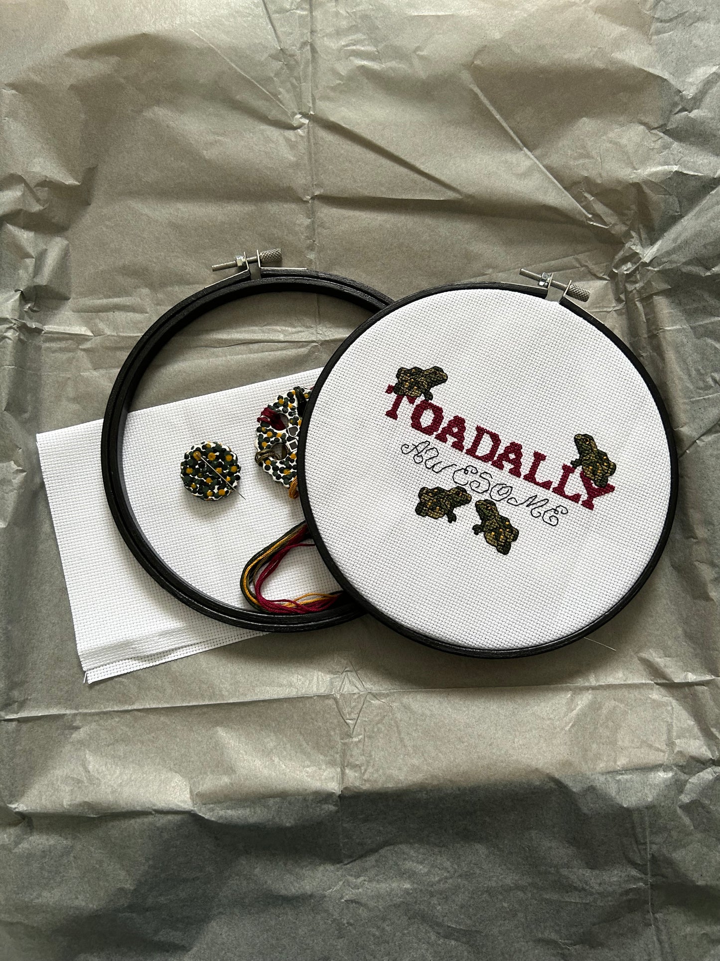 Toadally Awesome Cross-Stitch Kit